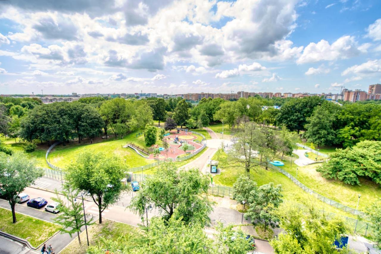 מילאנו Caseospitali - Casa Park View, Ampio Trilocale Per Famiglie Sul Parco מראה חיצוני תמונה